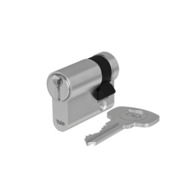 Nemef cilinder enkel voor berging- en garagedeuren van 38-42 mm