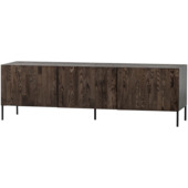 WOOOD tv-meubel Bono gravure essen bruin