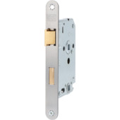 NEMEF 1200 serie insteekslot badkamerslot/wc-slot met rvs voorplaat Doorn 50mm PC 63mm