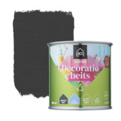 Lacq Allround decoratiebeits dekkend mat graphite grey 250 ml