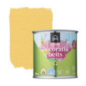 Lacq Allround decoratiebeits dekkend mat camille yellow 250 ml