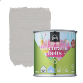 Lacq Allround decoratiebeits dekkend mat hail light grey 250 ml