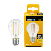 Handson LED peer E27 7W(=60W) 806lm warm wit