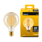 Handson LED filament lamp E27 4,5W=35W 400lm extra warm licht