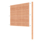 Schutting volgpakket Andalusië Douglas hout 180 x 190 cm