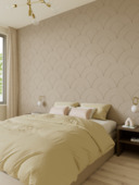 Akoestisch wandpaneel vilt shell zand 260 x 60 x 0,9 cm