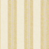 Vliesbehang Joules Palm Leaf Streep Créme en Okergeel (dessin 145379)