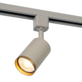 Lucide 1-fase railspot Regina trackverlichting 1 x GU10 (MR11) taupe