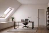 Agnes plafondplaat wit stuc 1200 x 600 x 12 mm 4 stuks