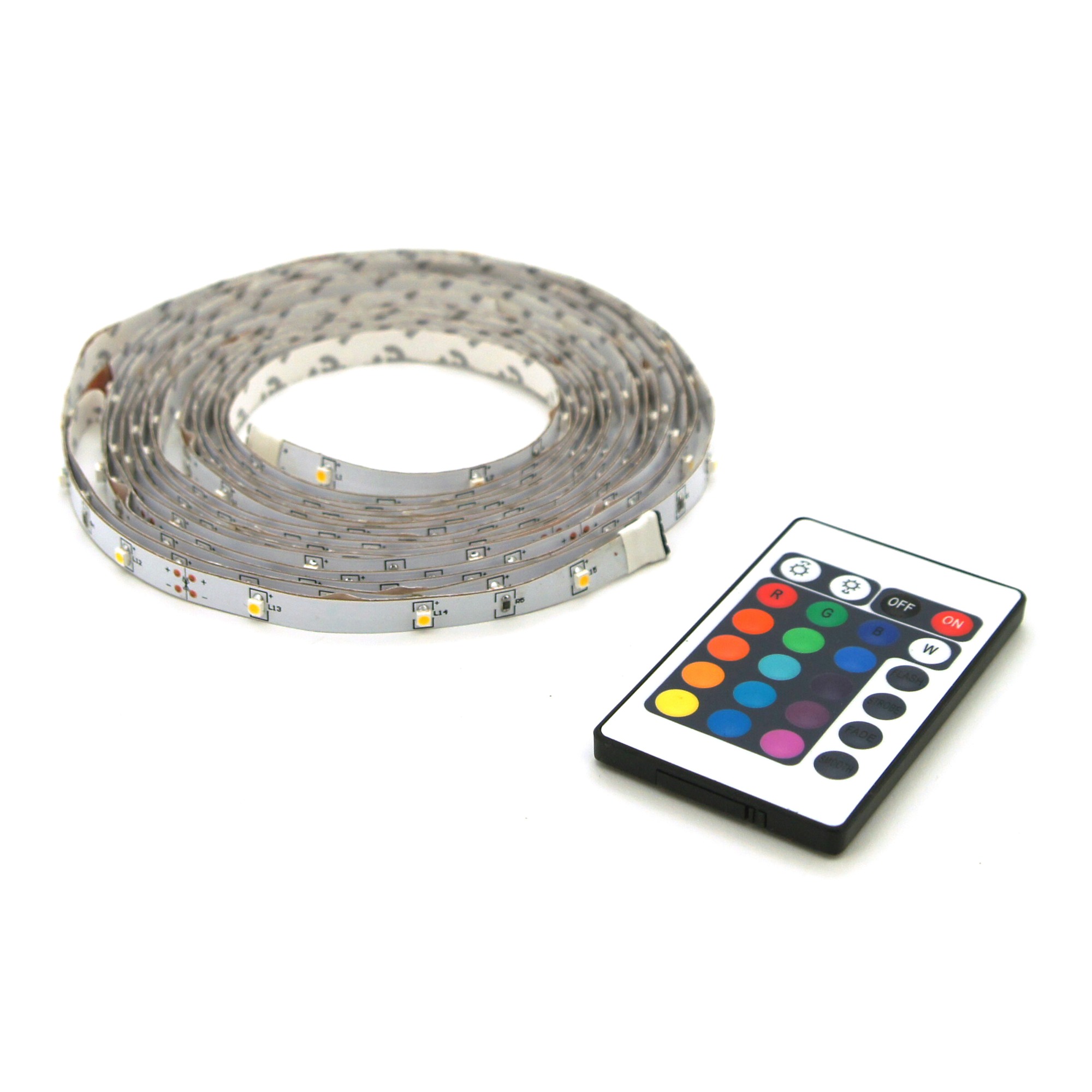 Prolight Led Strip Gekleurd 5 M Met Afstandsbediening Ip20 prolight kopen in de aanbieding