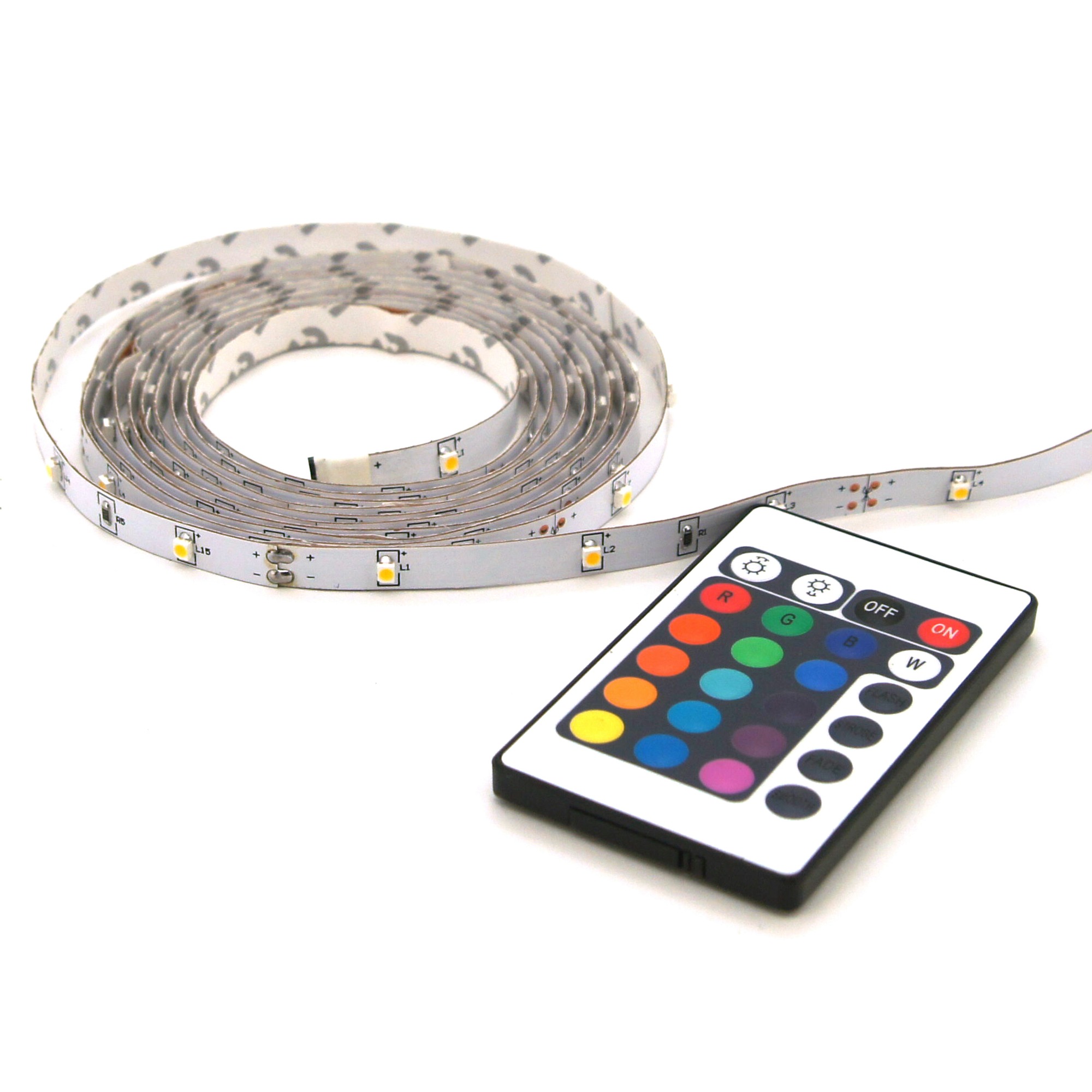 Prolight Led Strip Gekleurd 2 M Met Afstandsbediening Ip20L prolight kopen in de aanbieding