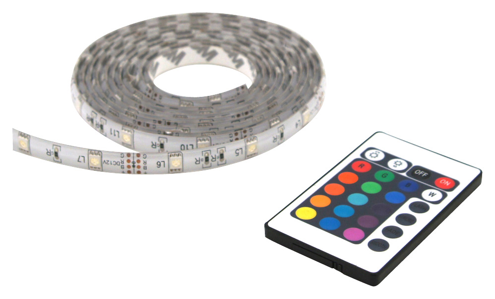 Prolight Led Strip Gekleurd 2 M Met Afstandsbediening Ip44 prolight kopen in de aanbieding