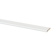 Vouwhoek zelfklevend MDF wit fineer 20x20 mm lengte 260 cm