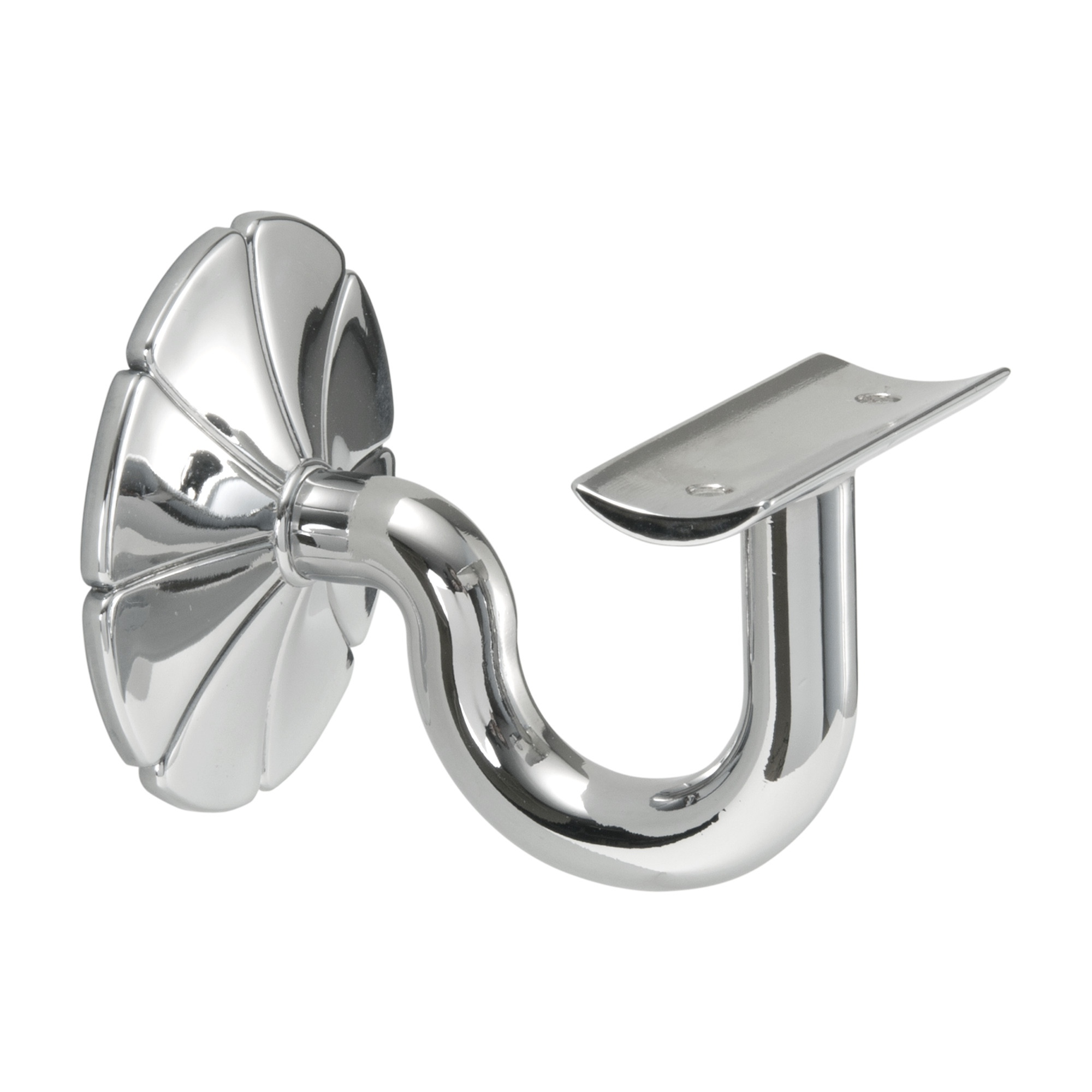 Cando Trapleuninghouder Cambridge Chroom 2 Stuks cando kopen in de aanbieding