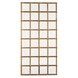 Trellisscherm hardhout ca. 180 x 90 cm
