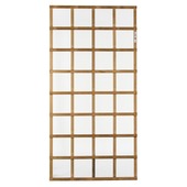Trellisscherm hardhout ca. 180 x 90 cm