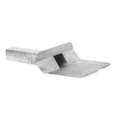 Martens kiezelbak lood 60x100 mm 33 cm