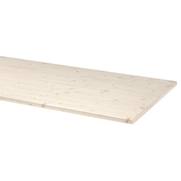 werkplaats Boomgaard gebed Tafelblad vuren 200x80 cm 28 mm kopen? tafelbladen | Karwei