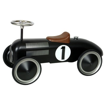 Loopauto metaal zwart