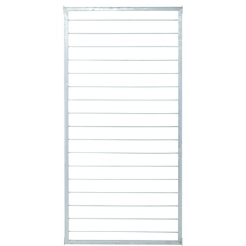 Cubic scherm metalen rooster 90 x 180 cm met frame