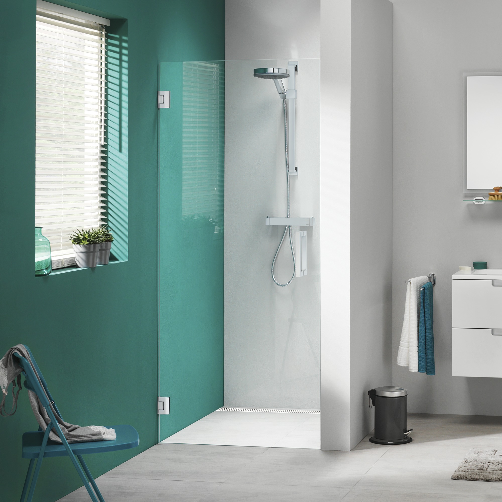 Sealskin Get Wet Swingdeur Voor Nis I Am 200X90 Cm Chroom sealskin kopen in de aanbieding