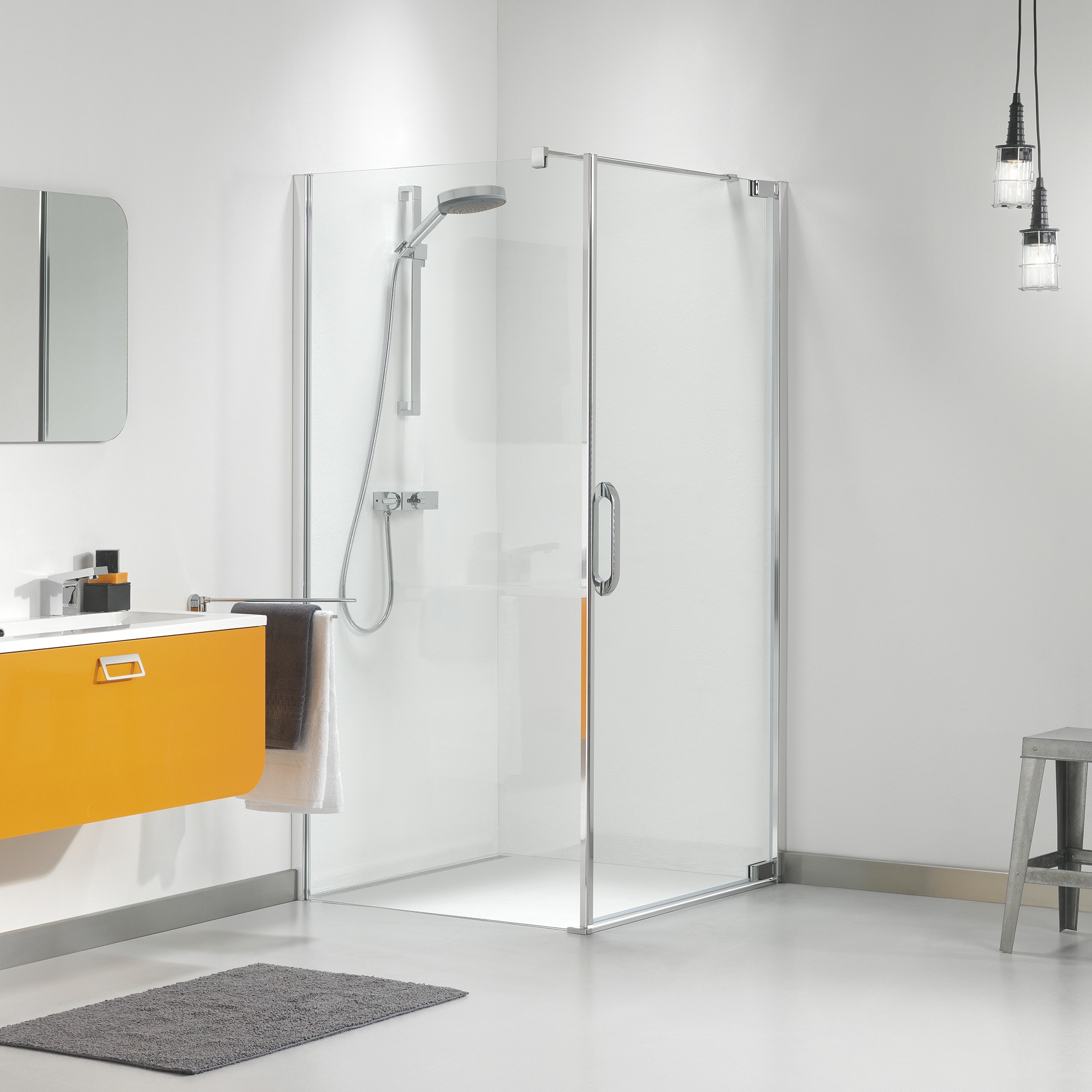 Sealskin Get Wet Douchecabine Met Swingdeur Impact 90X195 Cm Chroom sealskin kopen in de aanbieding