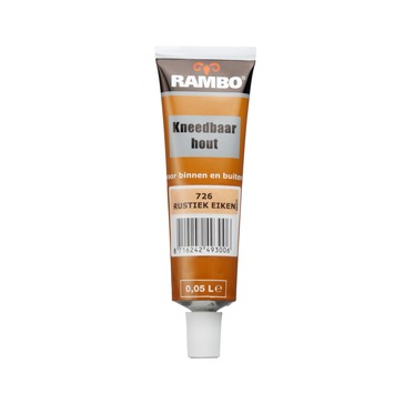 Rambo kneedbaar hout rustiek eiken 50 ml