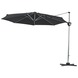 Zweefparasol Jakarta zwart d300 cm