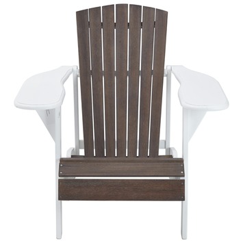 Clubchair Summerville bruin/wit