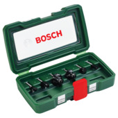 Bosch houtfrezenset HM 6 mm (6-delig)