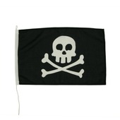 Vlag Piraat 30x45cm