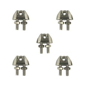 Staaldraadklemmen 3mm 5 stuks