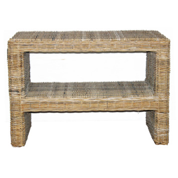 Sidetable Rotan met onderblad cm kopen? | Karwei