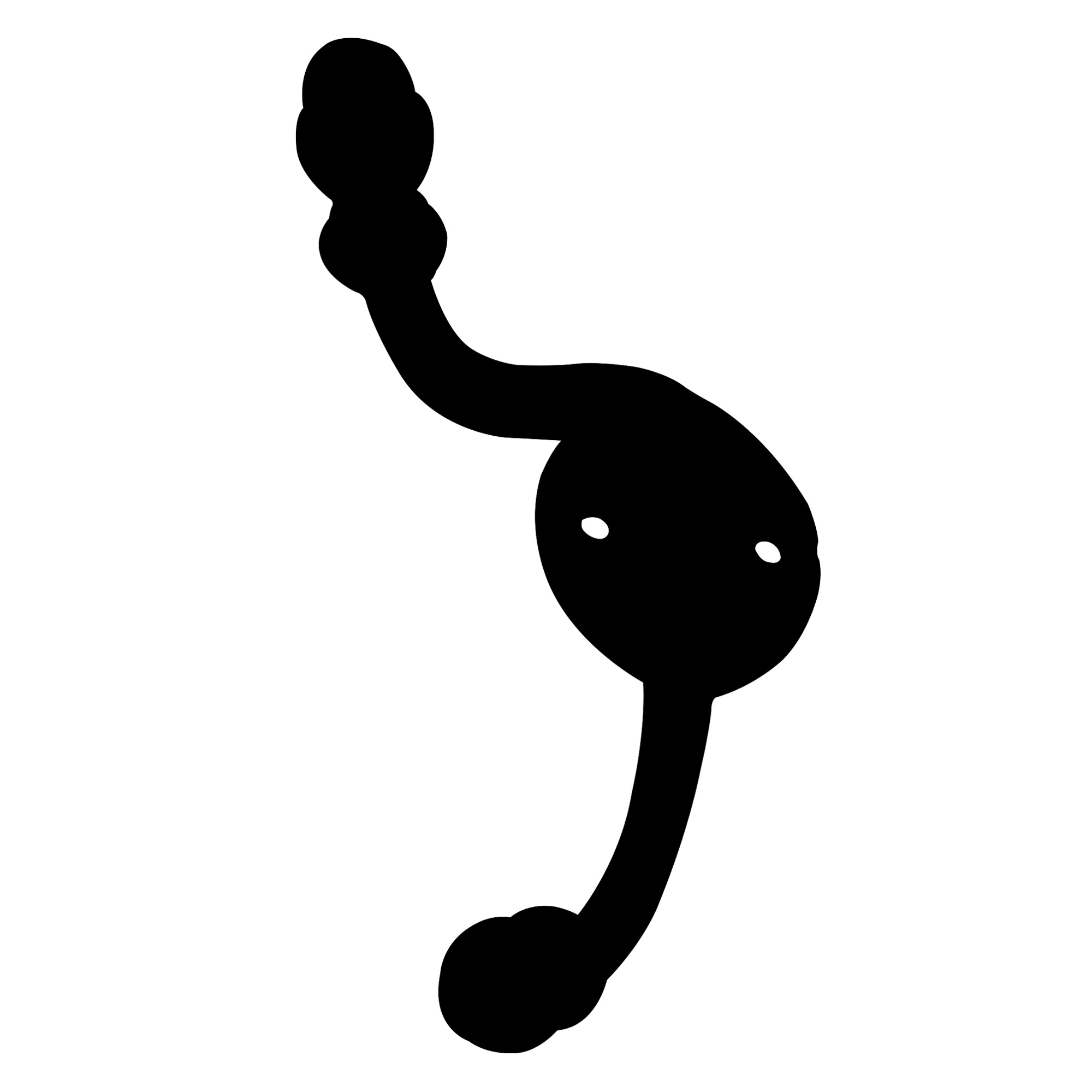 Jas Hoedhaak Zoe Zwart huismerk kopen in de aanbieding