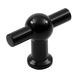 Knop Thea zwart 50mm