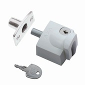 AXA oplegslot SKG 1-ster buitendraaiend wit