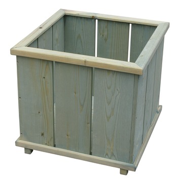 Bloembak grenen h50xb50 cm