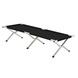 Campingbed opvouwbaar zwart