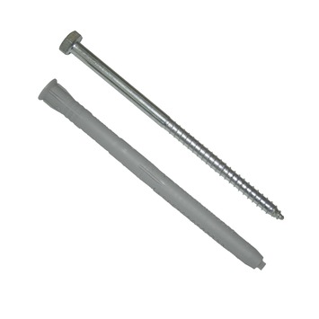 Fischer FUR 10x80 SS houtdraadbout met plug (4 stuks)