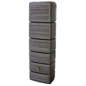 Muurregenton Slim wood 300L + kraantje en vulautomaat