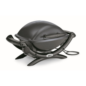 Weber Q 1400 elektrische bbq metaal grijs 43 x 32 cm